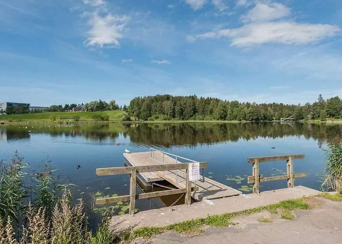 דירה Demims Centre -- Ahus & Sno & Parking *