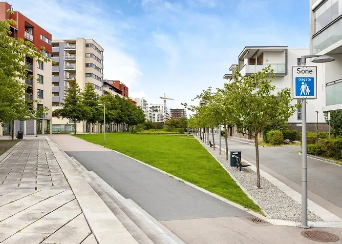 Demims Centre -- Ahus & Sno & Parking דירה Lorenskog